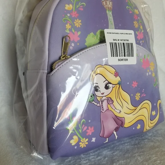Loungefly | Bags | Loungefly Chibi Rapunzel Minibackpack  display picture 1